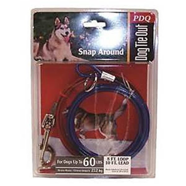Boss Pet Boss Pet Products 1867647 Q251500099 Pet Tie Out Snap Around Tree 1867647 - main